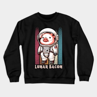 Astronomy pig Crewneck Sweatshirt